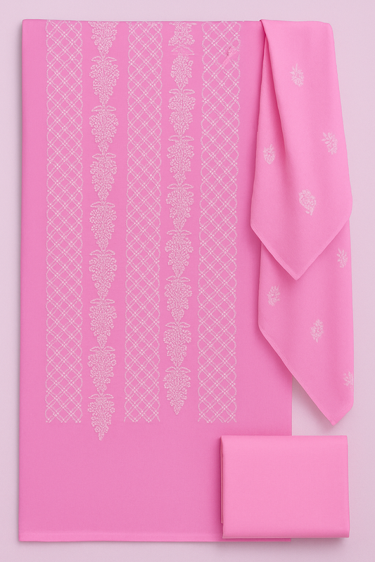 Premium Hand Embroidered Suit