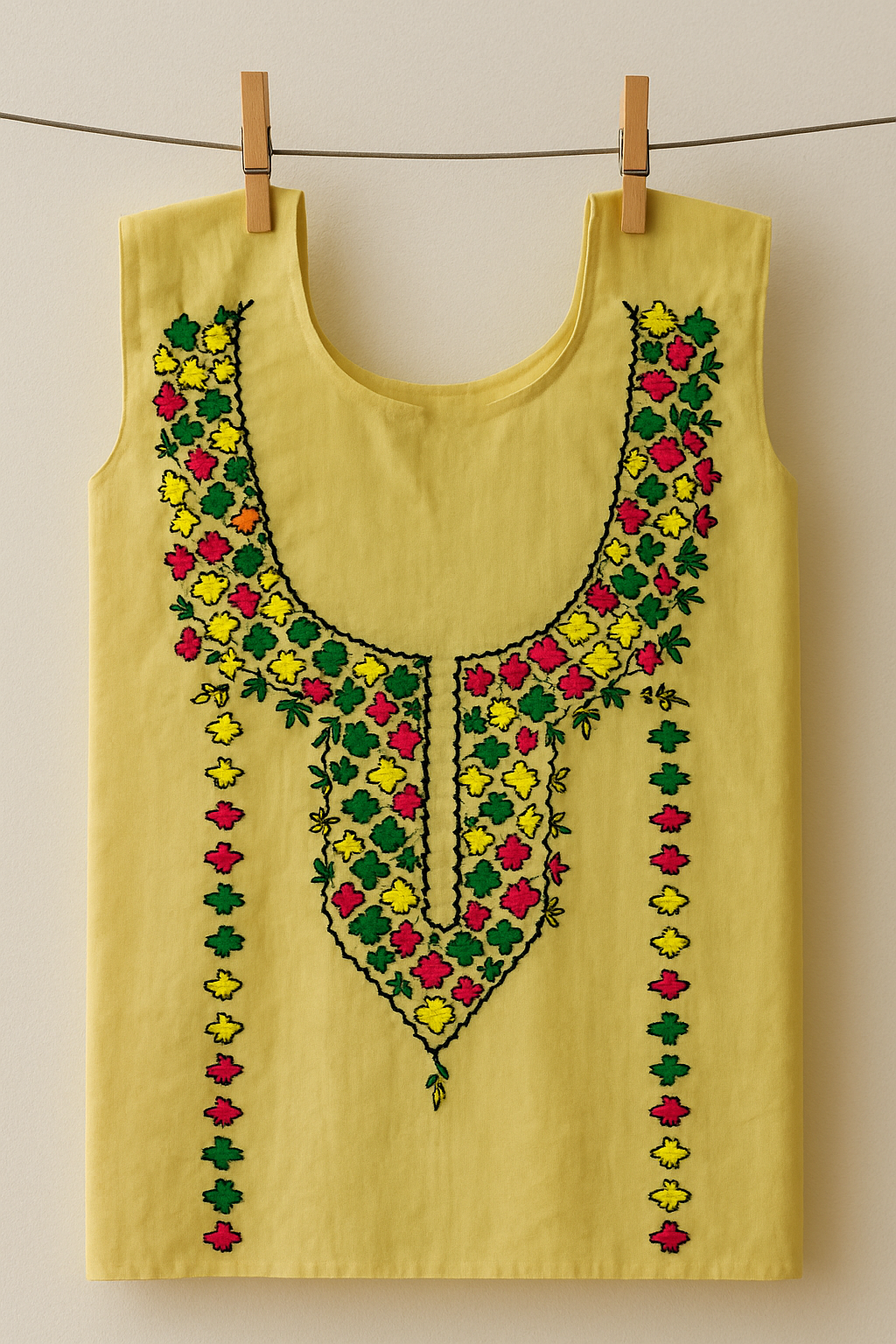 Handcrafted Lawn Kurti